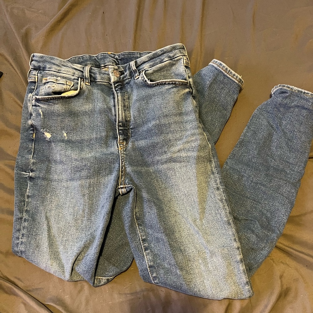 HighWaisted Skinny Jeans (8)